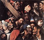 Hieronymus Bosch Canvas Paintings - Christ Carrying the Cross